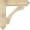 Ekena Millwork Legacy Arts and Crafts Rough Sawn Bracket w/ Offset Brace, Douglas Fir, 8"W x 32"D x 32"H BKT0806X32X32LEC03RDF - alternate 4